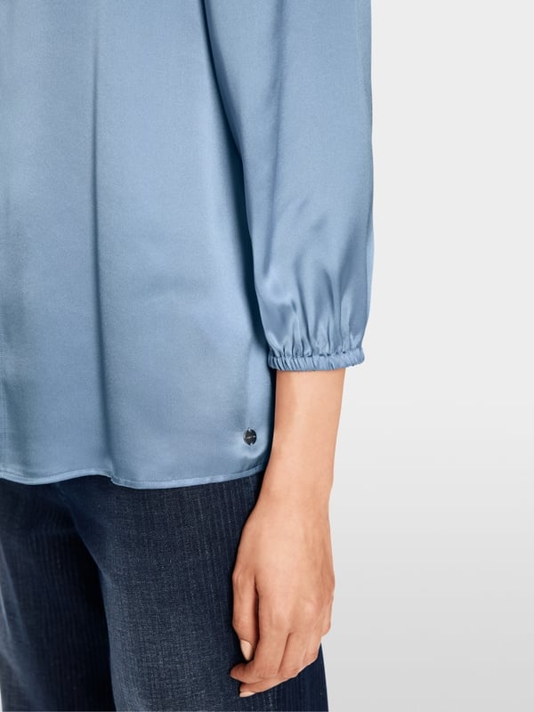 Marc Cain Lockere Seidenbluse im Angebot