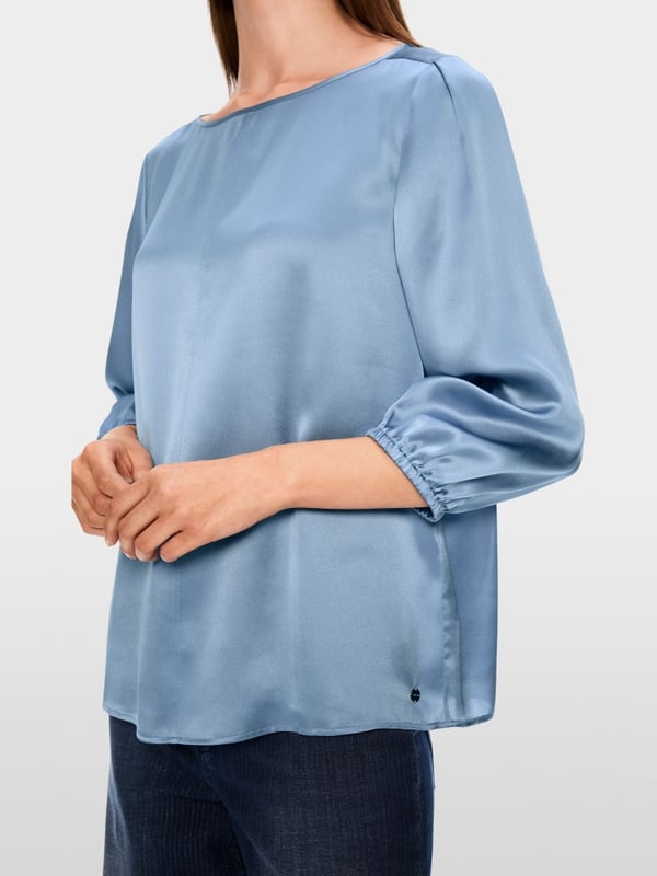 Marc Cain Lockere Seidenbluse im Angebot