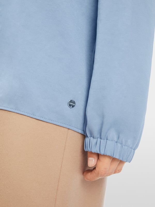 Marc Cain V-Neck-Bluse "Rethink Together" Günstiger Verkauf