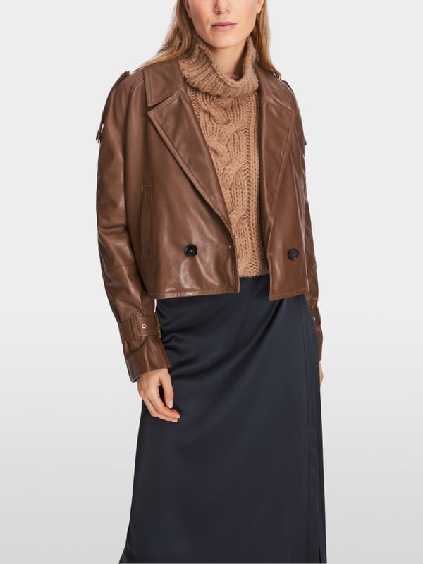 Marc Cain Weiche Lammnappajacke Flash Sale