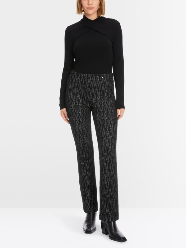 Marc Cain Hose mit Bootcut - Modell WASHINGTON Super Sparpreis