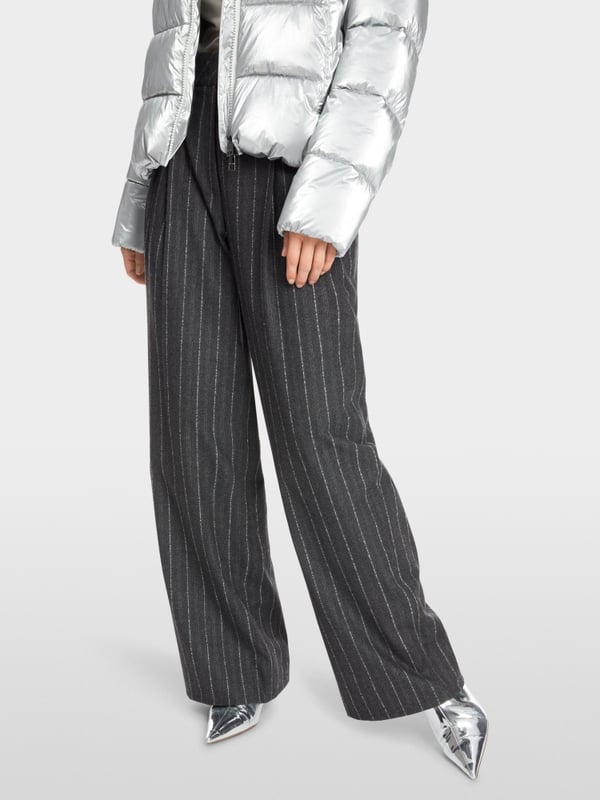 Marc Cain Modell WICHITA Puddle Pants in Streif Neueste Stile