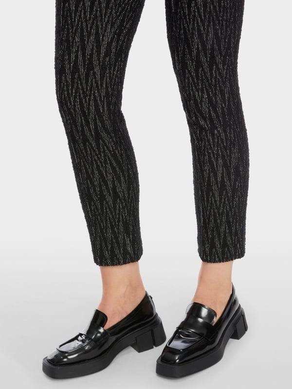 Marc Cain Modell SYDNEY - Hose mit Zackenmuster Bis zu 50% Rabatt