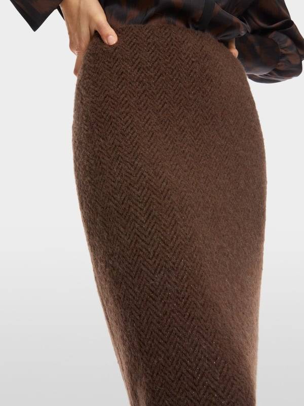 Marc Cain Schmaler Midirock Knitted in Germany Sonderangebote