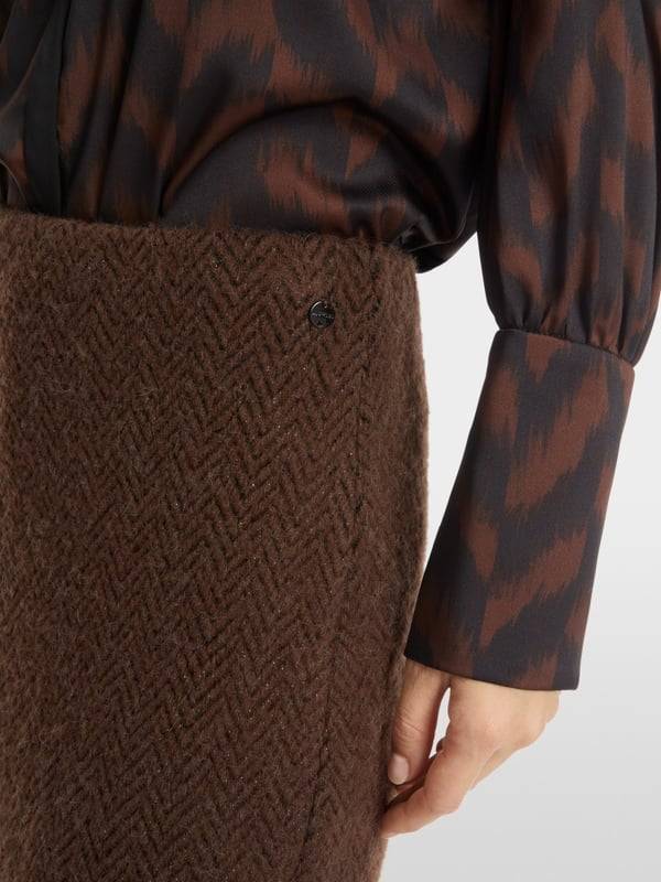 Marc Cain Schmaler Midirock Knitted in Germany Sonderangebote