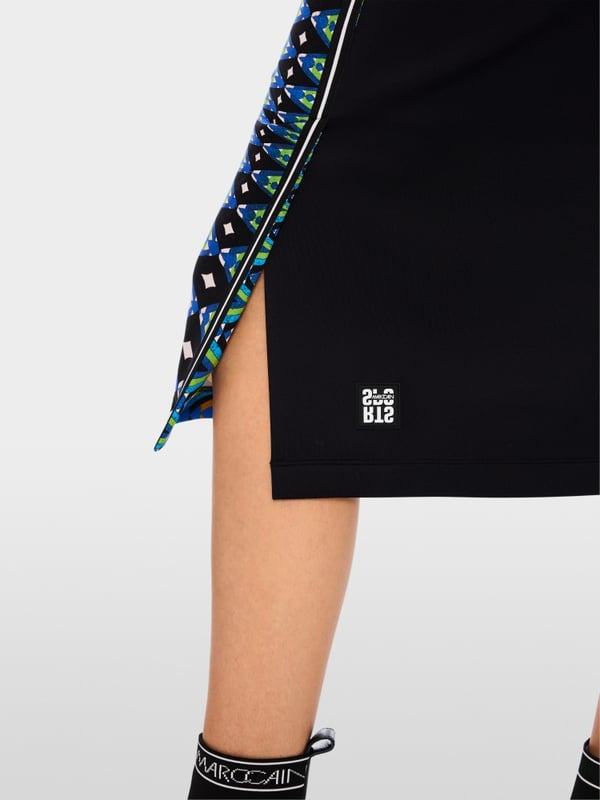 Marc Cain Schmaler Rock in Scuba-Jersey Tiefpreis