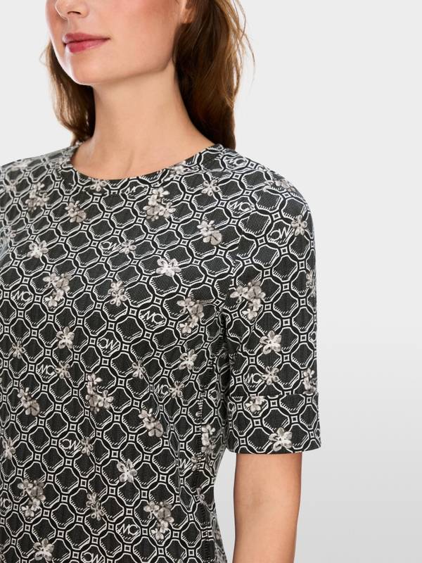 Marc Cain Shirt aus Baumwollstretch Fabrikverkauf