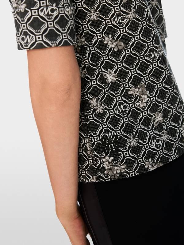 Marc Cain Shirt aus Baumwollstretch Fabrikverkauf