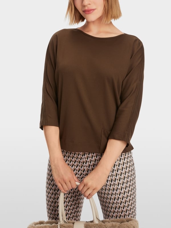 Marc Cain T-Shirt mit Tasche Sonderangebot