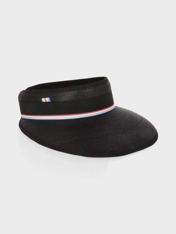 Marc Cain Peaked Cap mit gestreiftem Ripsband