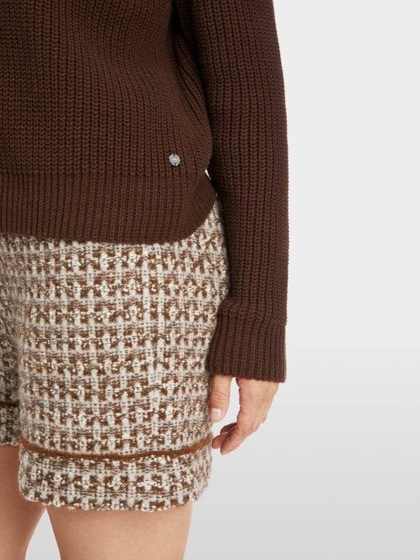 Marc Cain Rippen-Cardigan in Deutschland gestrickt Sonderangebote