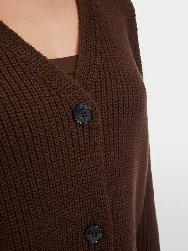 Marc Cain Rippen-Cardigan in Deutschland gestrickt Sonderangebote