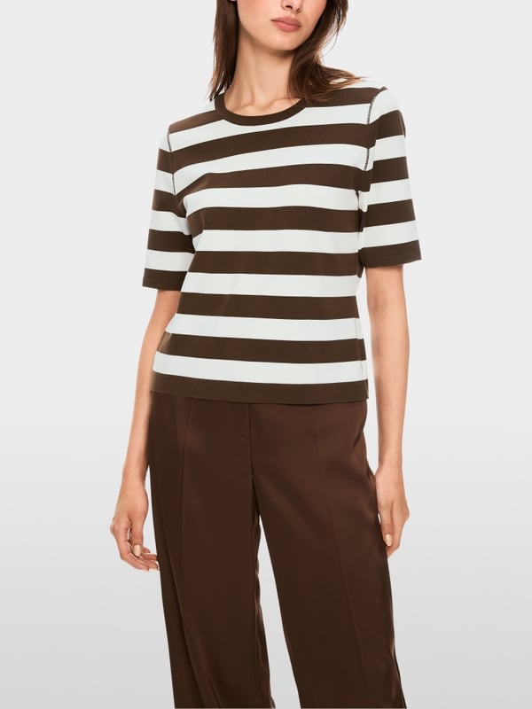 Marc Cain Streifen-Cardigan Knitted in Germany VIP-Rabatte