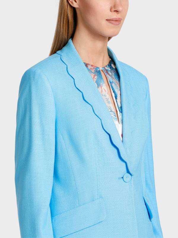 Marc Cain Blazer mit Muschelrevers Vierteljährliche Förderung