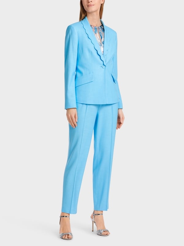 Marc Cain Blazer mit Muschelrevers Vierteljährliche Förderung