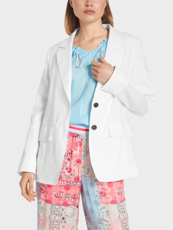 Marc Cain Blazer im Knitterlook Bis zu 55% Rabatt