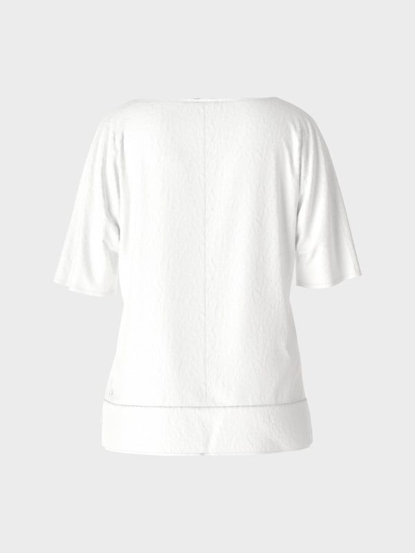 Marc Cain Unifarbene Schlupfbluse Discount Store für neue Produkte
