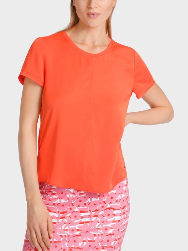 Marc Cain Bluse aus recyceltem Polyester Nur noch ein Tag übrig