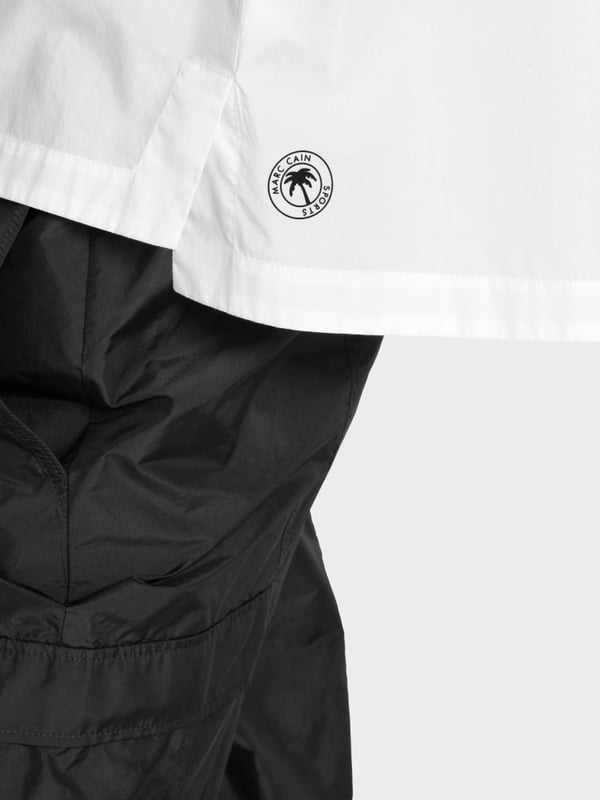 Marc Cain Ärmellose Hemdbluse "Rethink Together" Riesige Rabatte