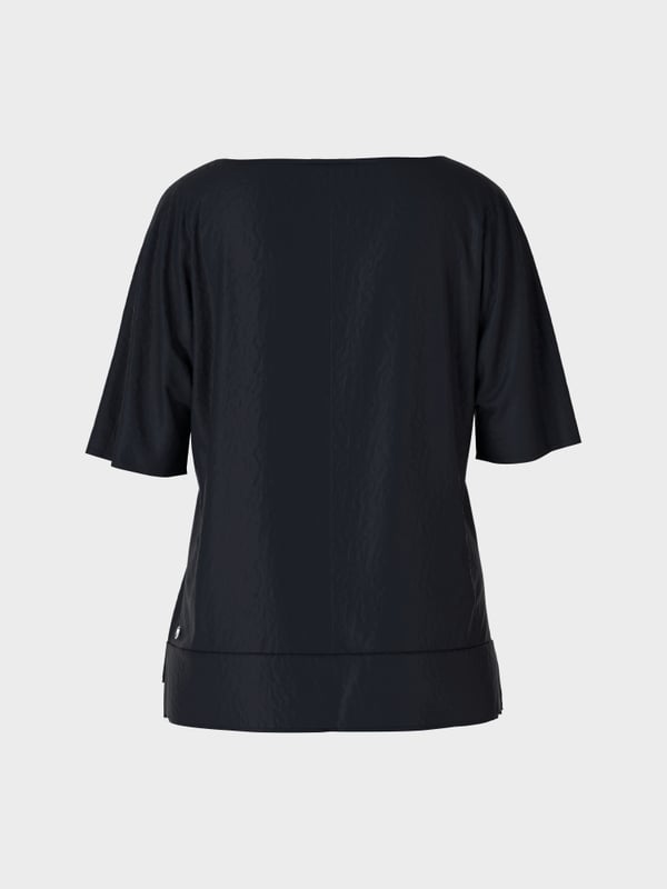 Marc Cain Unifarbene Schlupfbluse 50% Rabatt mit kostenlosem Versand