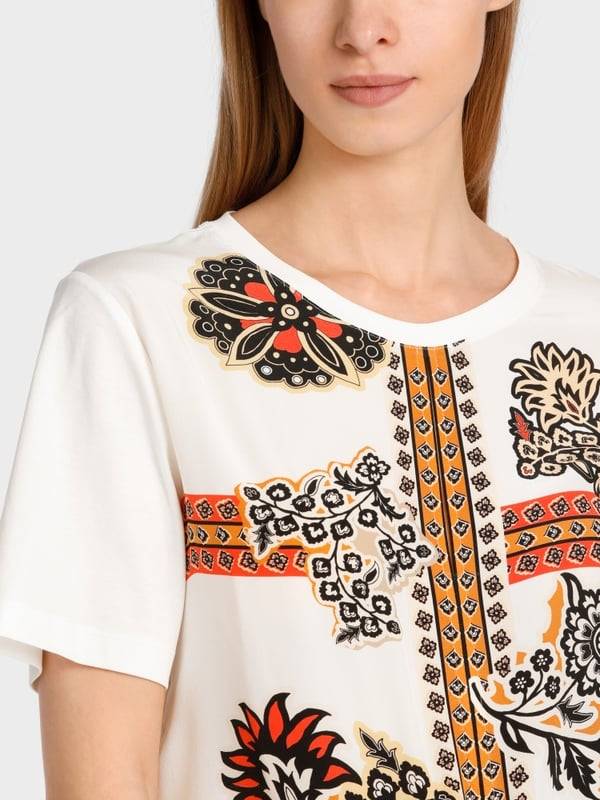 Marc Cain Bluse in Materialmix 2025