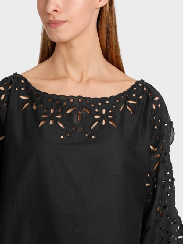 Marc Cain Spitzenbluse in A-Shape Online