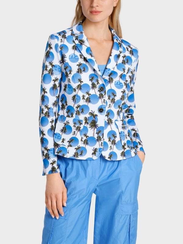 Marc Cain Beach-Point-Blazer aus Scubamaterial Hotsell