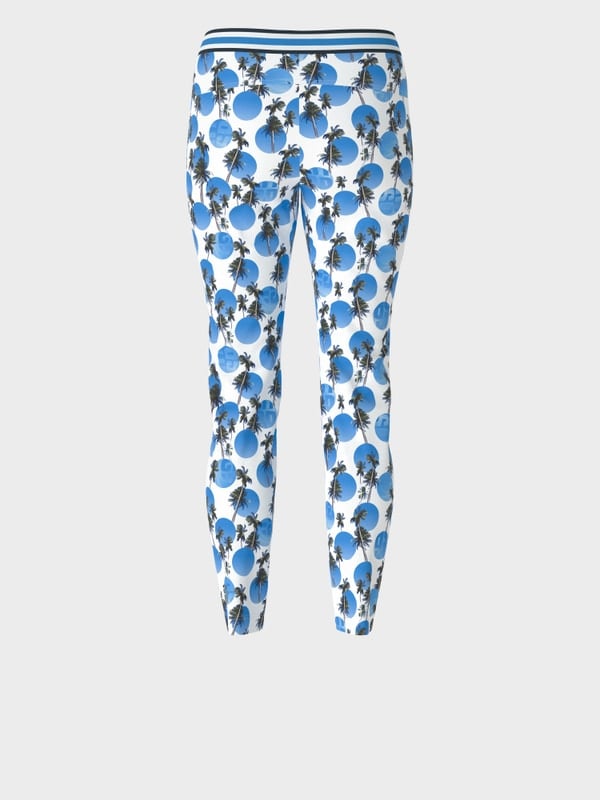 Marc Cain Modell SOFIA - Palmenprint auf Scuba im Angebot
