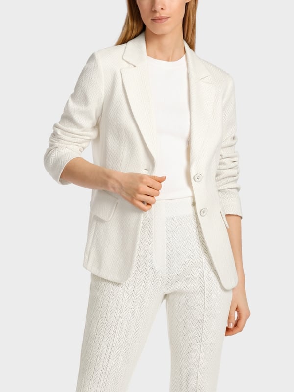 Marc Cain Körpernaher Blazer aus Strick Meist gekauft
