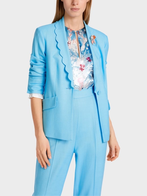Marc Cain Blazer mit Muschelrevers Fabrik Onlineshop