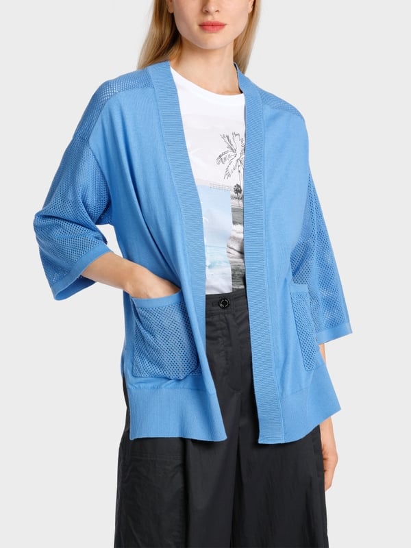 Marc Cain Cardigan mit Lochinsert Online Shopping