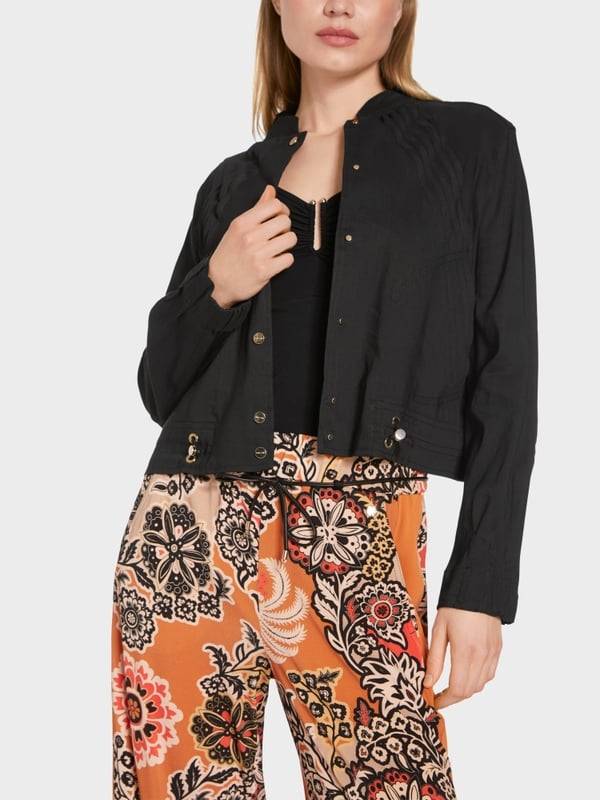 Marc Cain Kurze Jacke mit Tailoring-Details Weihnachtsangebot