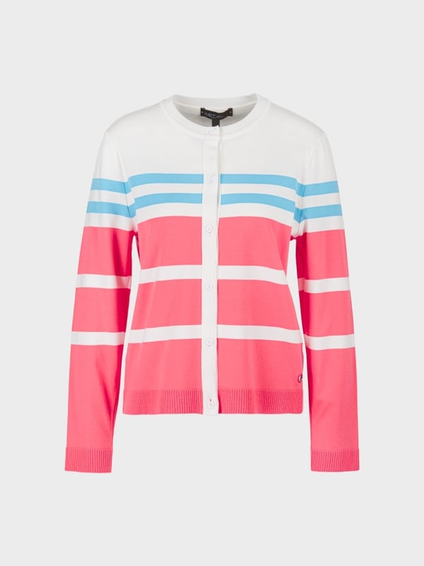 Marc Cain Gestreifter "Rethink Together" Cardigan Muttertagsangebot