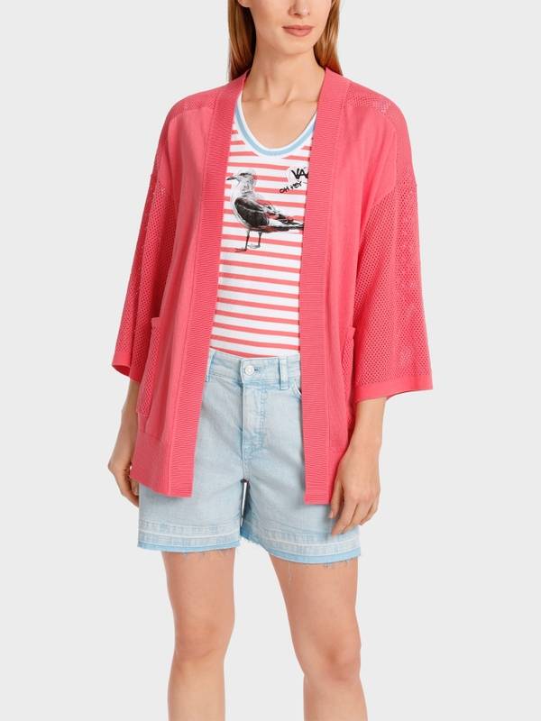 Marc Cain Cardigan mit Lochinsert Valentinstagsangebot