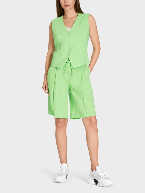 Marc Cain Modell WICHITA – Hose im Paperbag-Style