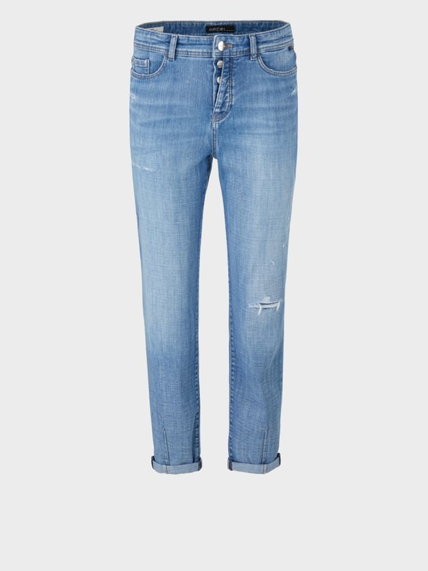 Marc Cain “Rethink Together” Jeans Modell RIVNE Discount Store für neue Produkte