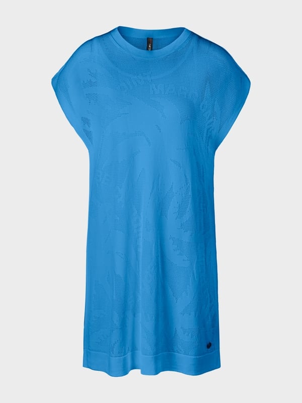 Marc Cain Netzkleid im Beach-Point-Dessin Kostenloser Versand international