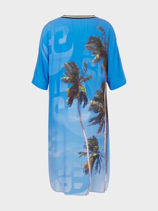 Marc Cain Kleid mit authentischem Palmenprint Fabrikladen