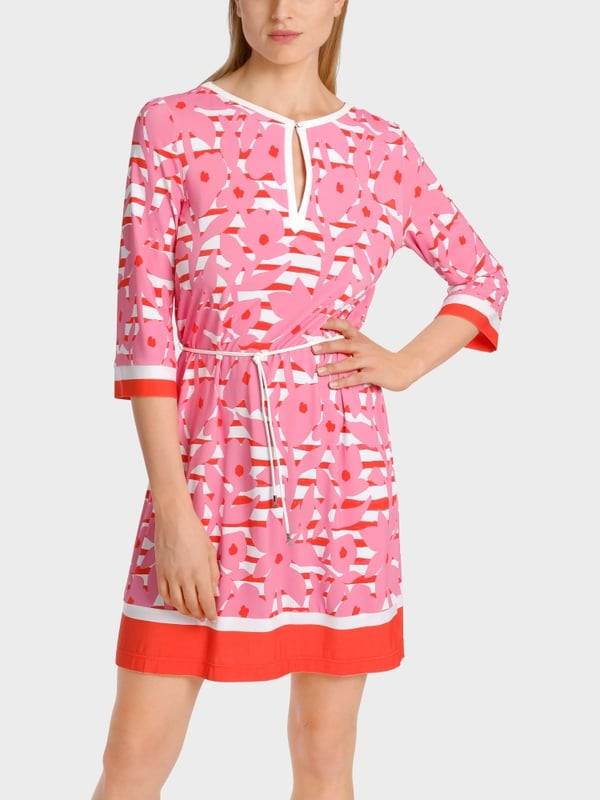 Marc Cain Bedrucktes Kleid in Tunikaform Speichern exportieren