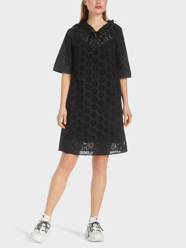 Marc Cain Kleid mit Lochstickerei zollfrei