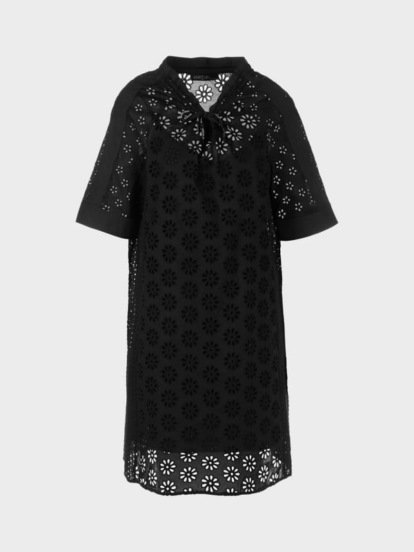 Marc Cain Kleid mit Lochstickerei zollfrei