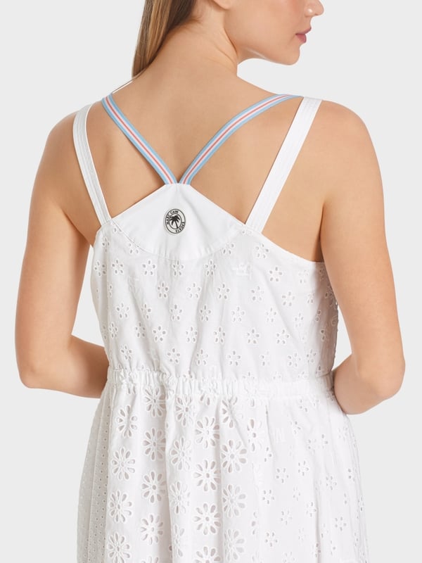 Marc Cain Sommerkleid mit Lochstickerei Rabatte dieses Monats