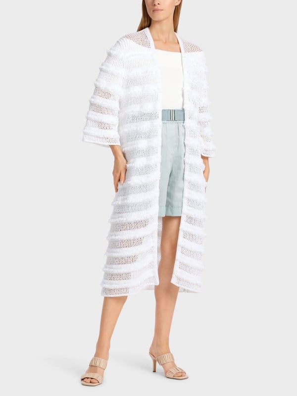 Marc Cain Mantel mit Struktur – Knitted in Germany Fabrikverkauf