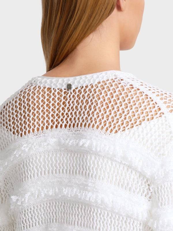 Marc Cain Mantel mit Struktur – Knitted in Germany Fabrikverkauf