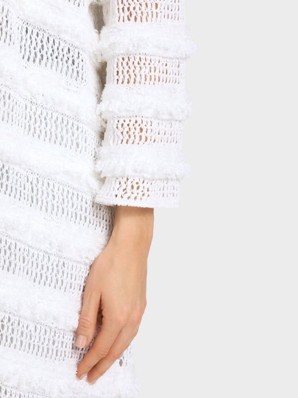 Marc Cain Mantel mit Struktur – Knitted in Germany Fabrikverkauf