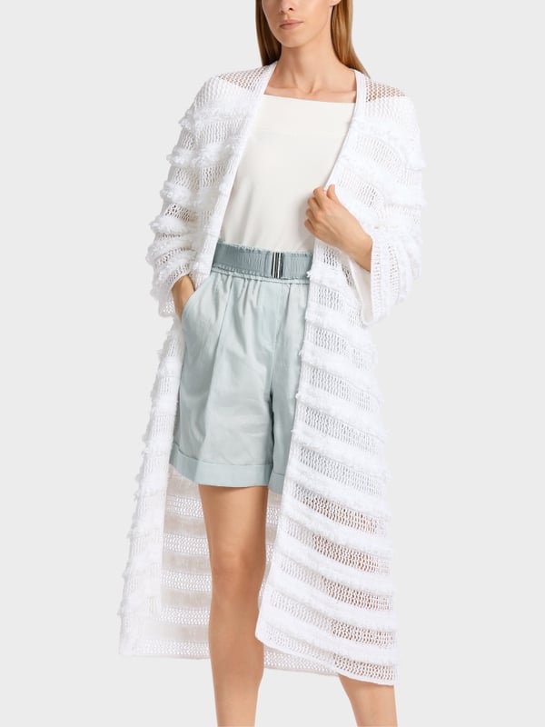 Marc Cain Mantel mit Struktur – Knitted in Germany Fabrikverkauf
