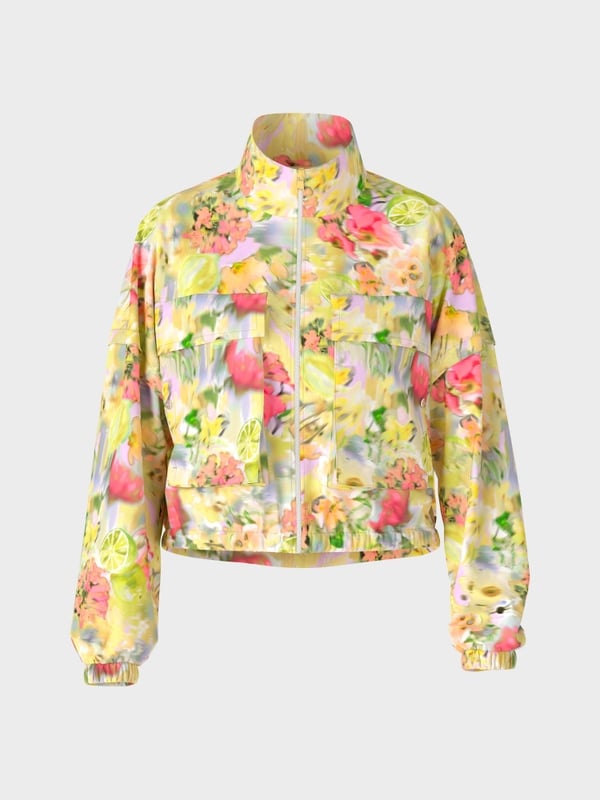 Marc Cain Bedruckte Outdoor-Jacke Limitierter Zeitrabatt