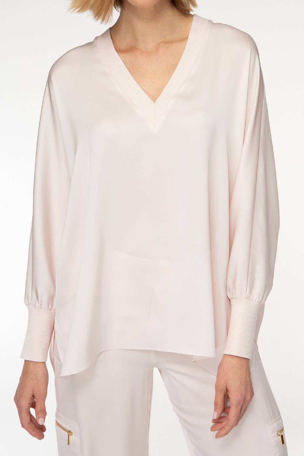 IVI GmbH SOLID SILK Tunika rosé zollfrei