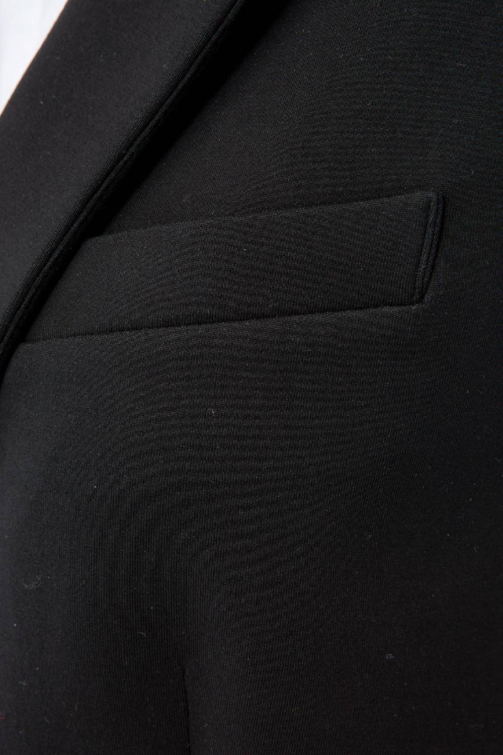 IVI GmbH SOLID JERSEY Weste mit Reverskragen schwarz Muttertagsangebot