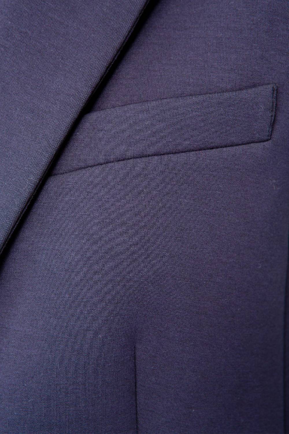 IVI GmbH SOLID JERSEY Weste mit Reverskragen navy Vatertagsangebot